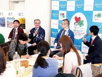 商業施設における県産日本酒等の福島県の魅力発信イベントの開催1